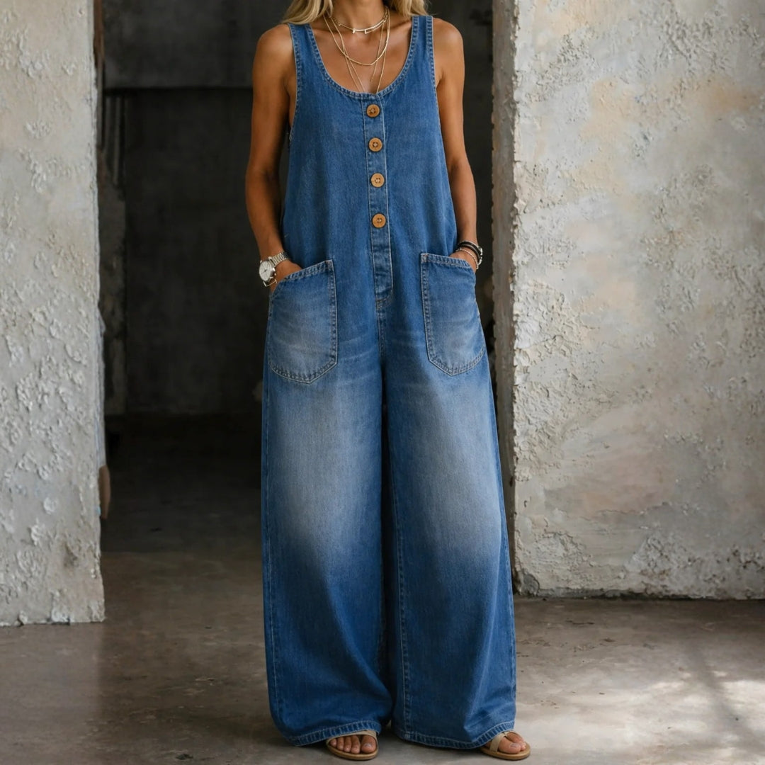 Karin - Salopette vintage in cotone — 1