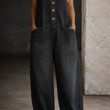 Karin - Salopette vintage in cotone — 5