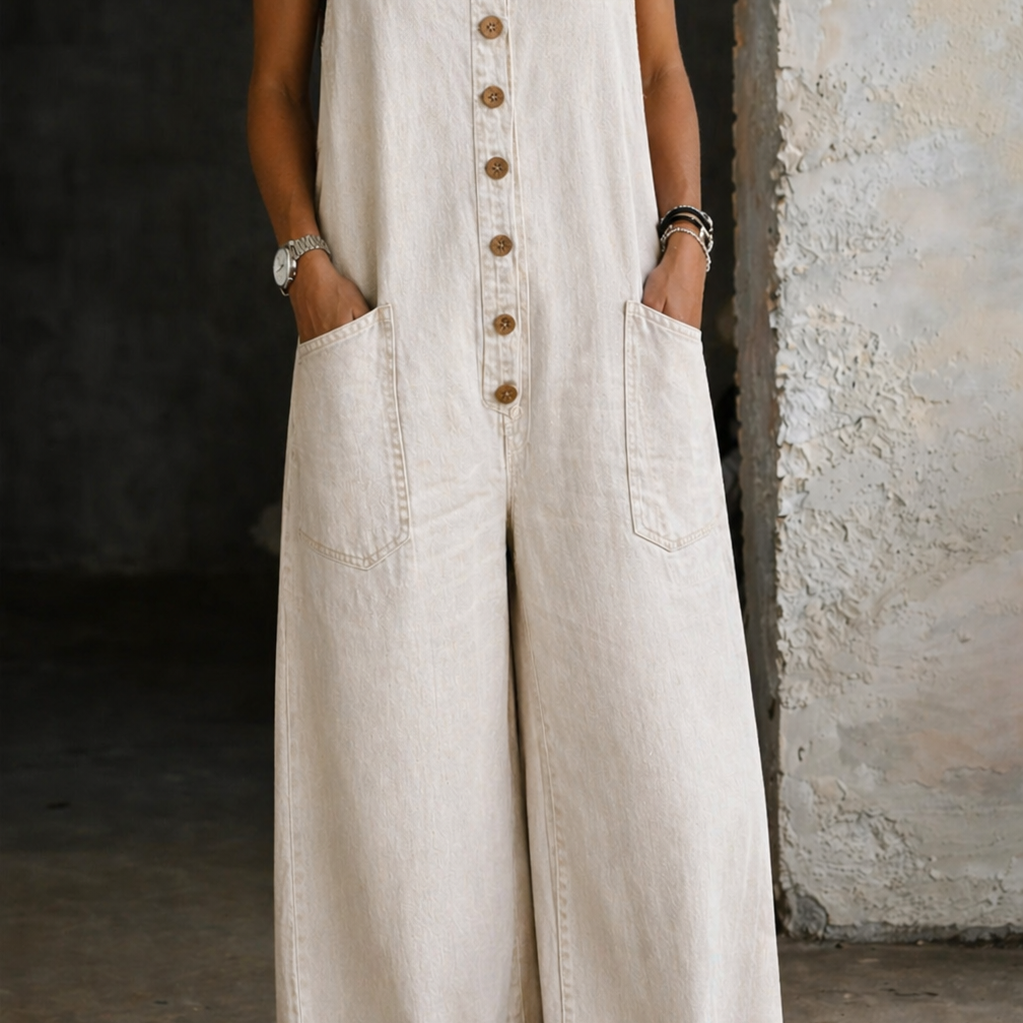 Karin - Salopette vintage in cotone — 13