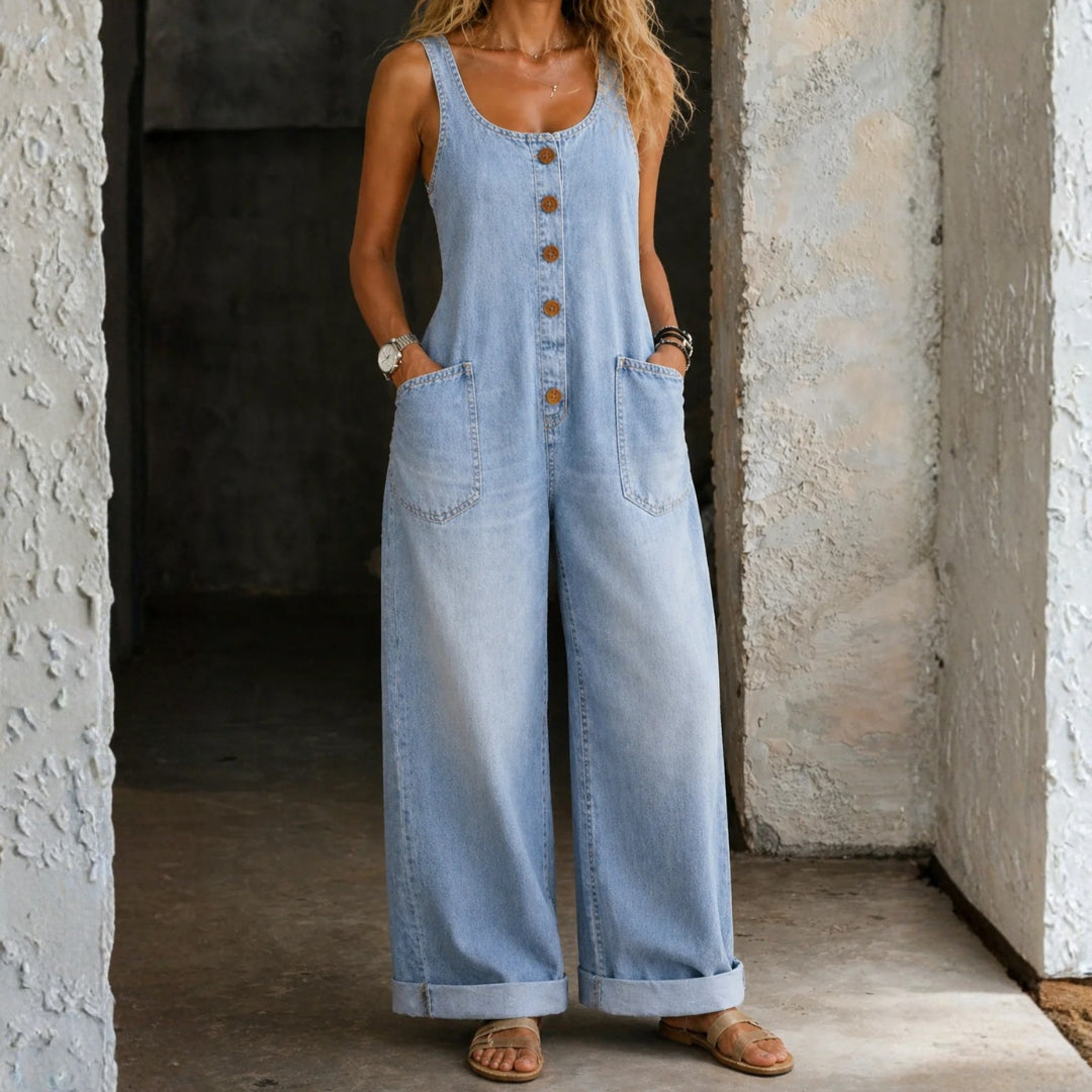 Irmtraud - Tuta vintage in cotone lavato — 1