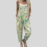 Salopette con fiori di campo — 1
