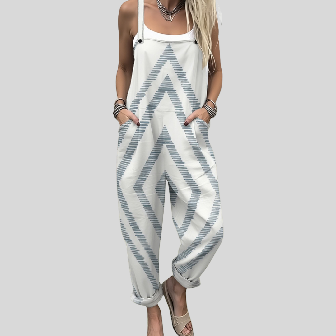 Salopette con motivo a zig zag — 1