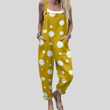 Salopette puntinata giallo senape — 1