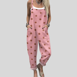 Salopette rosa a pois — 1