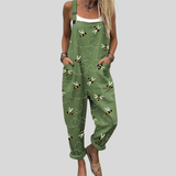 Salopette verde con api — 1