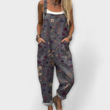 Sophia | Salopette con stampa Night Blossom — 1