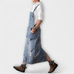 Alina | Abito lungo in stile denim — 3