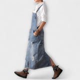 Alina | Abito lungo in stile denim — 3