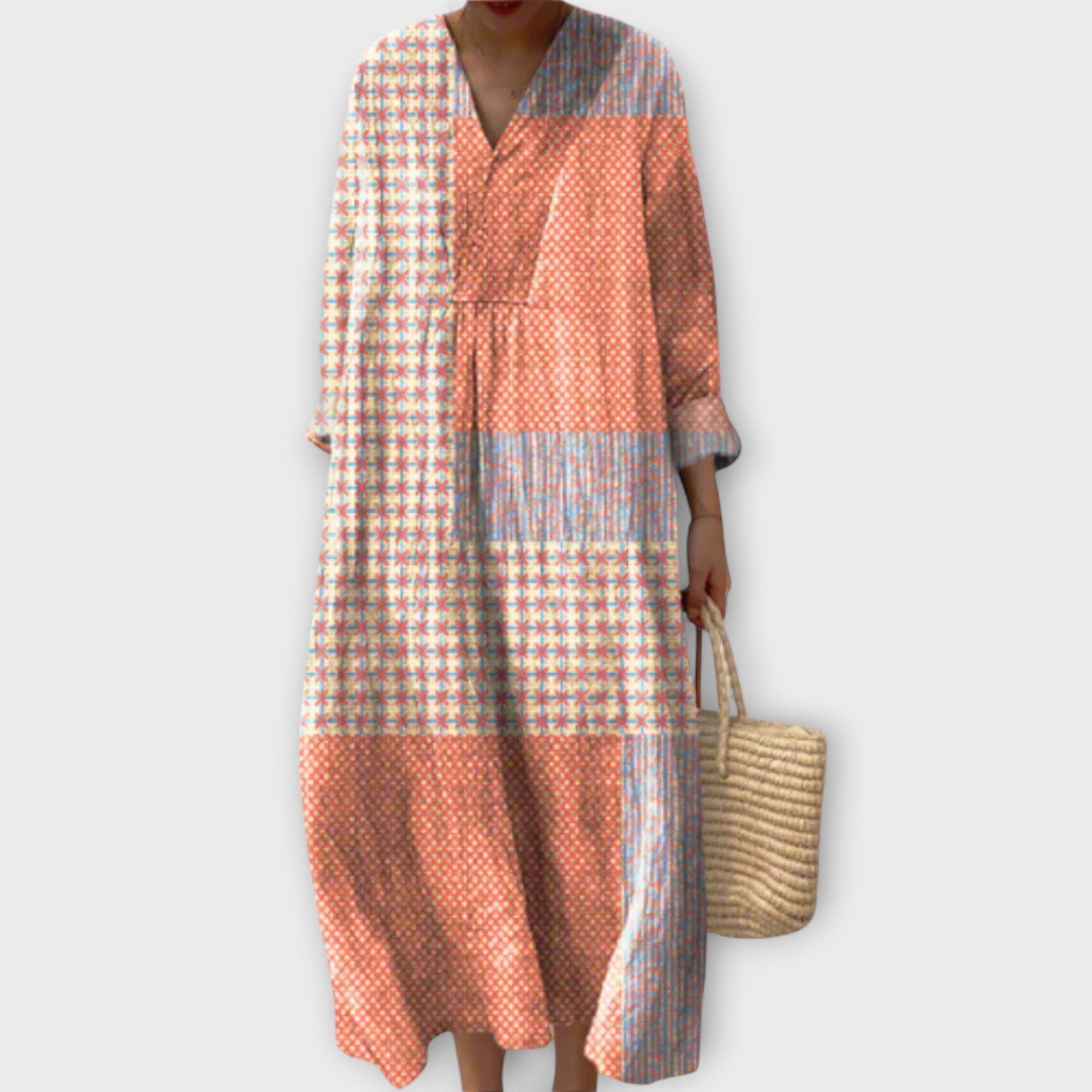 Rosemarie | Abito elegante dal design geometrico — 1