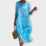 Mia | Elegante maxi abito floreale — 3