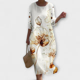Mia | Elegante maxi abito floreale — 5