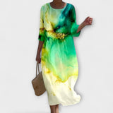 Mia | Elegante maxi abito floreale — 6
