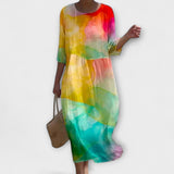 Mia | Elegante maxi abito floreale — 7