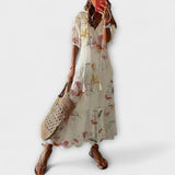 Irene | Abito estivo bohémien da donna con silhouette fluida — 1