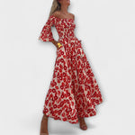 Greta | Maxi vestito con spalle scoperte pronto per le vacanze — 1