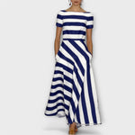 Margarete | vestito lungo a righe — 3