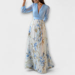 Jessica | Abito lungo floreale — 3