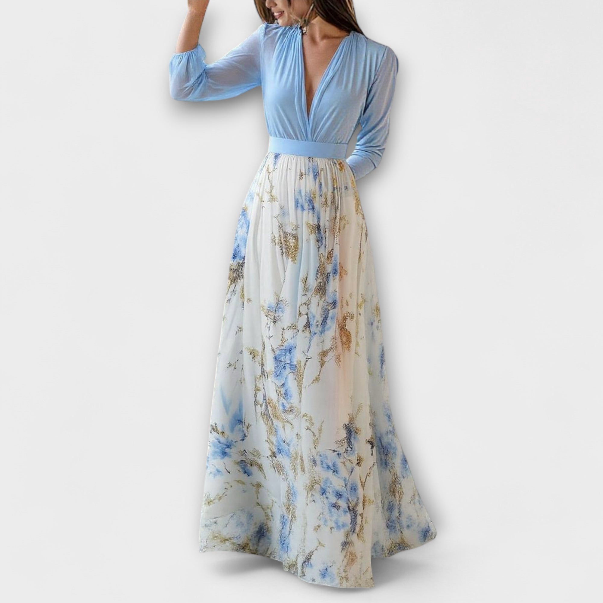 Jessica | Abito lungo floreale — 3