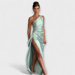 Elise | Abito maxi monospalla — 9