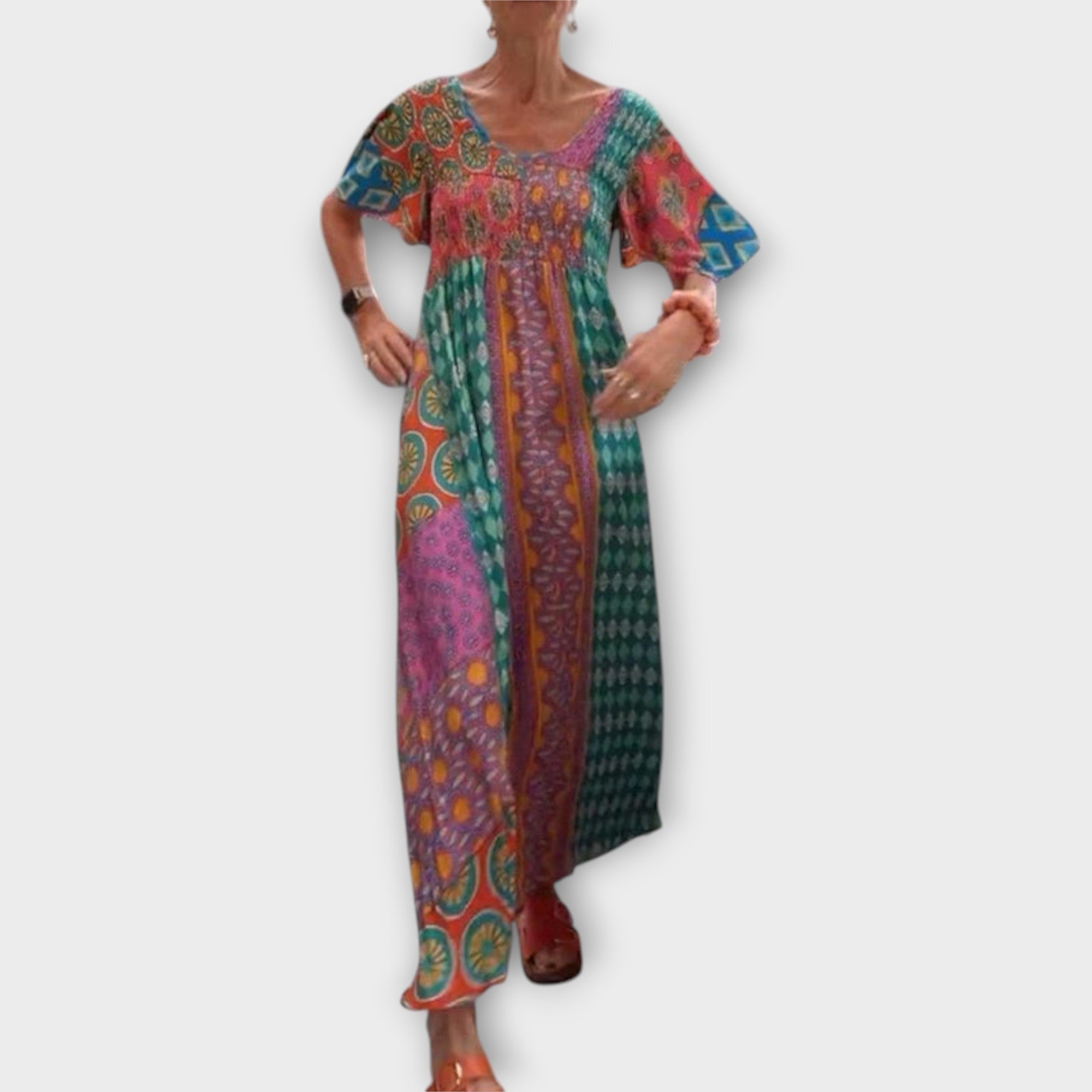 Frida | Abito boho vivace — 2