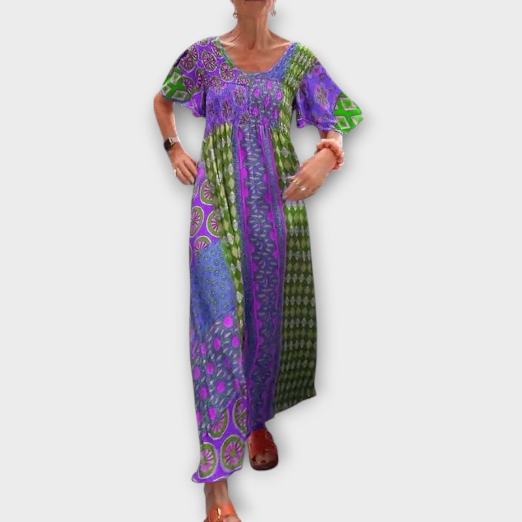 Frida | Abito boho vivace — 3
