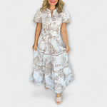 Marlene | Abito maxi in toile senza tempo — 2