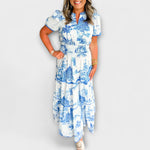 Marlene | Abito maxi in toile senza tempo — 3