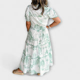 Marlene | Abito maxi in toile senza tempo — 6