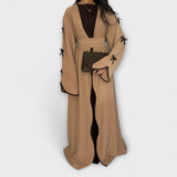 Marina | Elegante duo cardigan e abito con decorazione a fiocco — 1