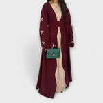 Marina | Elegante duo cardigan e abito con decorazione a fiocco — 3