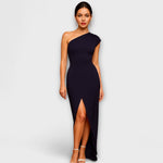 Karin | Elegante abito da sera asimmetrico — 6