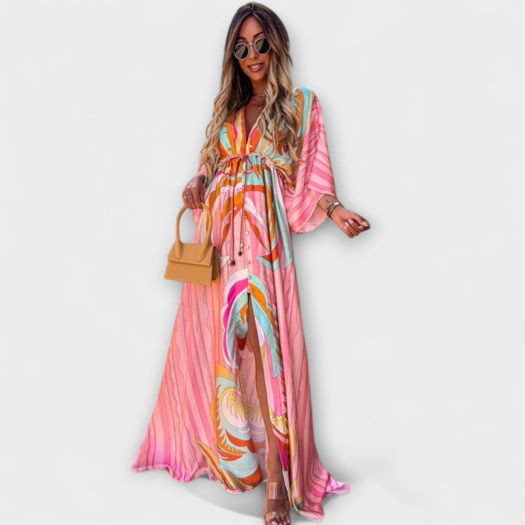 Silvia | Abito elegante e colorato — 1