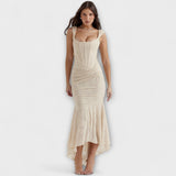 Lore | Abito lungo con corsetto elegante e sofisticato — 8