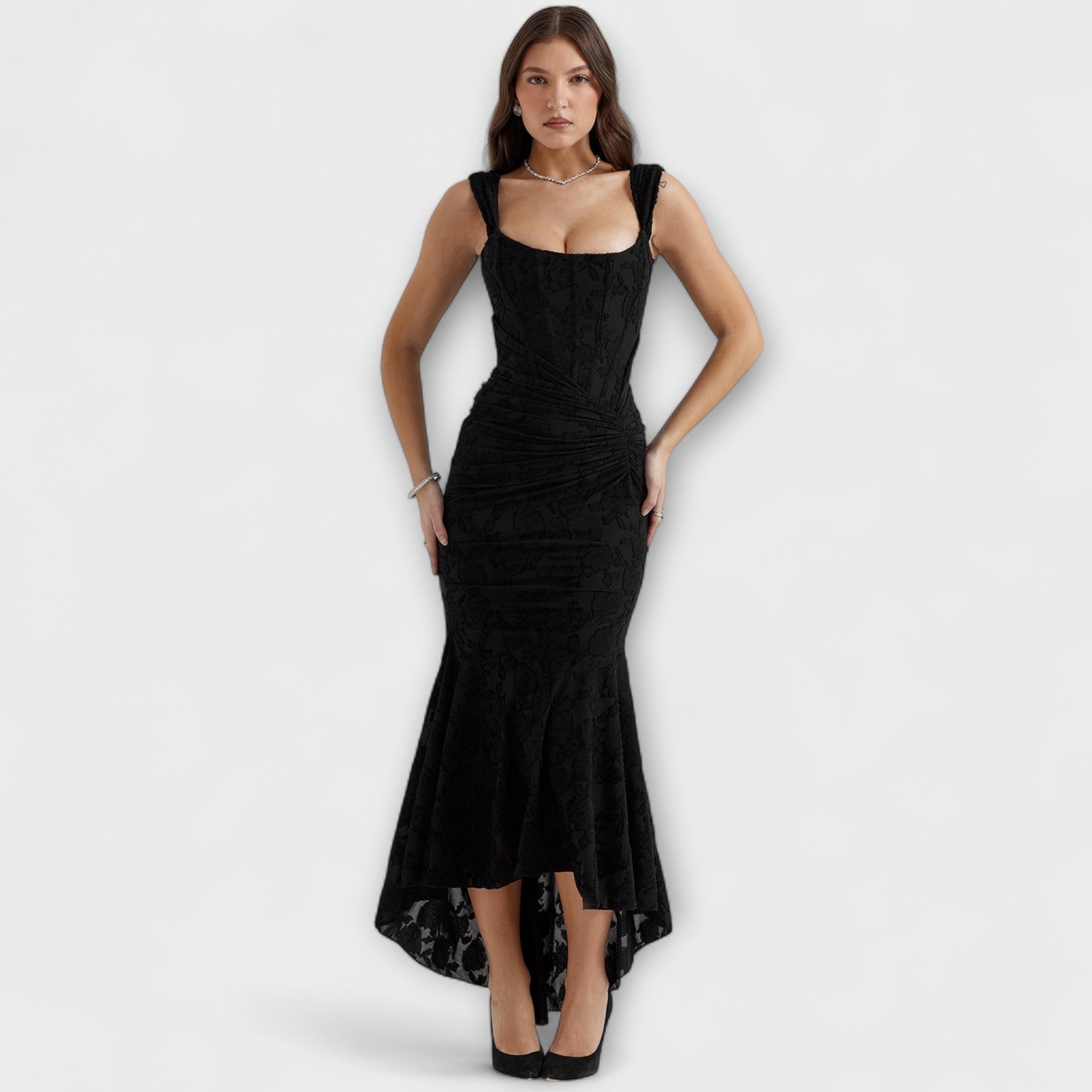 Lore | Abito lungo con corsetto elegante e sofisticato — 9