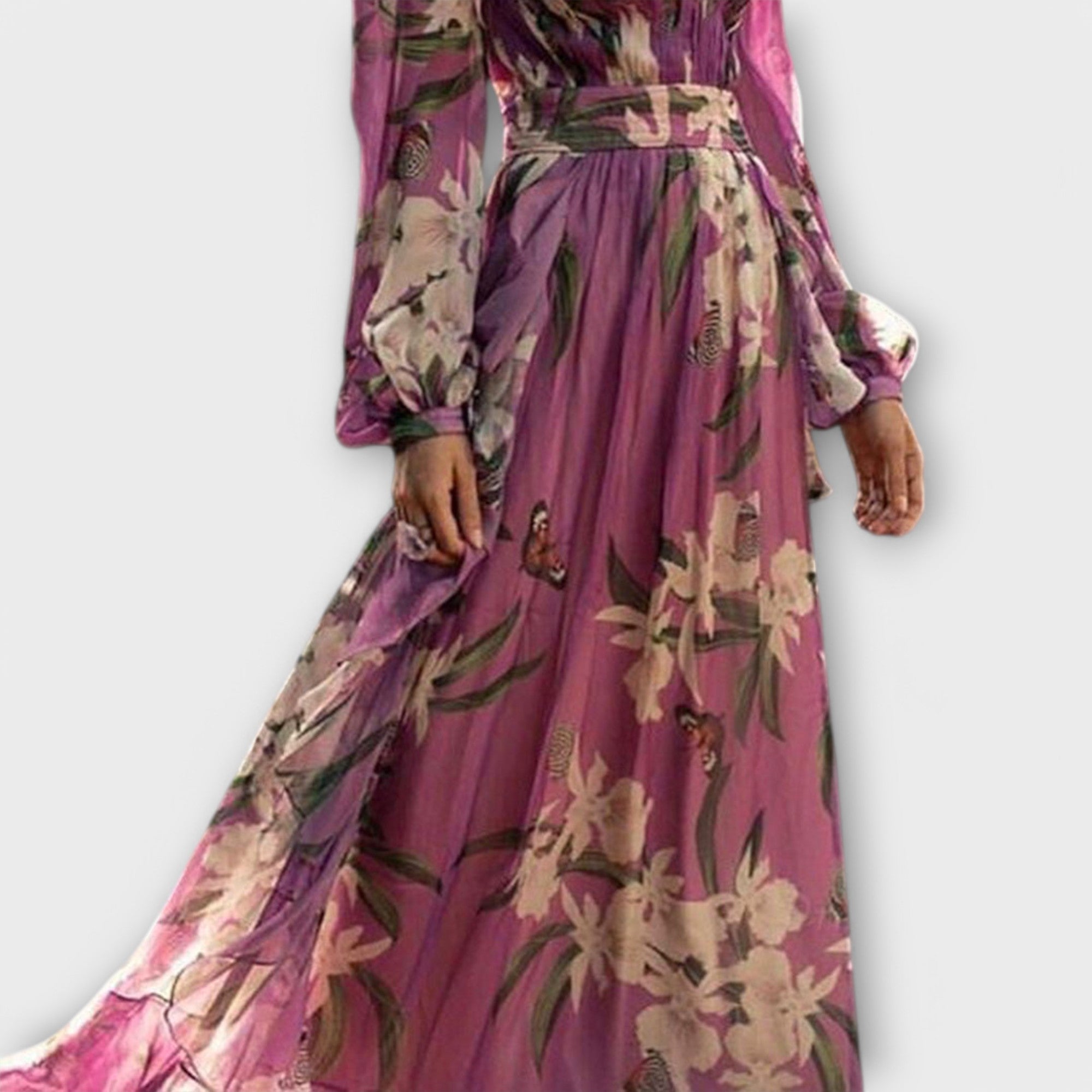 Maria | Maxi abito elegante di alta qualità — 3