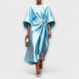 Gretchen | Abito lungo in satin luccicante — 1