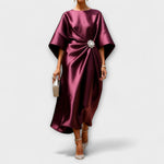 Gretchen | Abito lungo in satin luccicante — 4