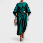 Gretchen | Abito lungo in satin luccicante — 5