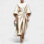 Gretchen | Abito lungo in satin luccicante — 7