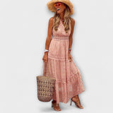 Sina | Abito lungo in pizzo boho — 4