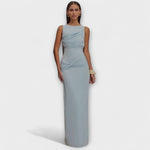 Ilse | Abito lungo ed elegante con spacco alto sulla gamba — 4