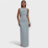 Ilse | Abito lungo ed elegante con spacco alto sulla gamba — 4