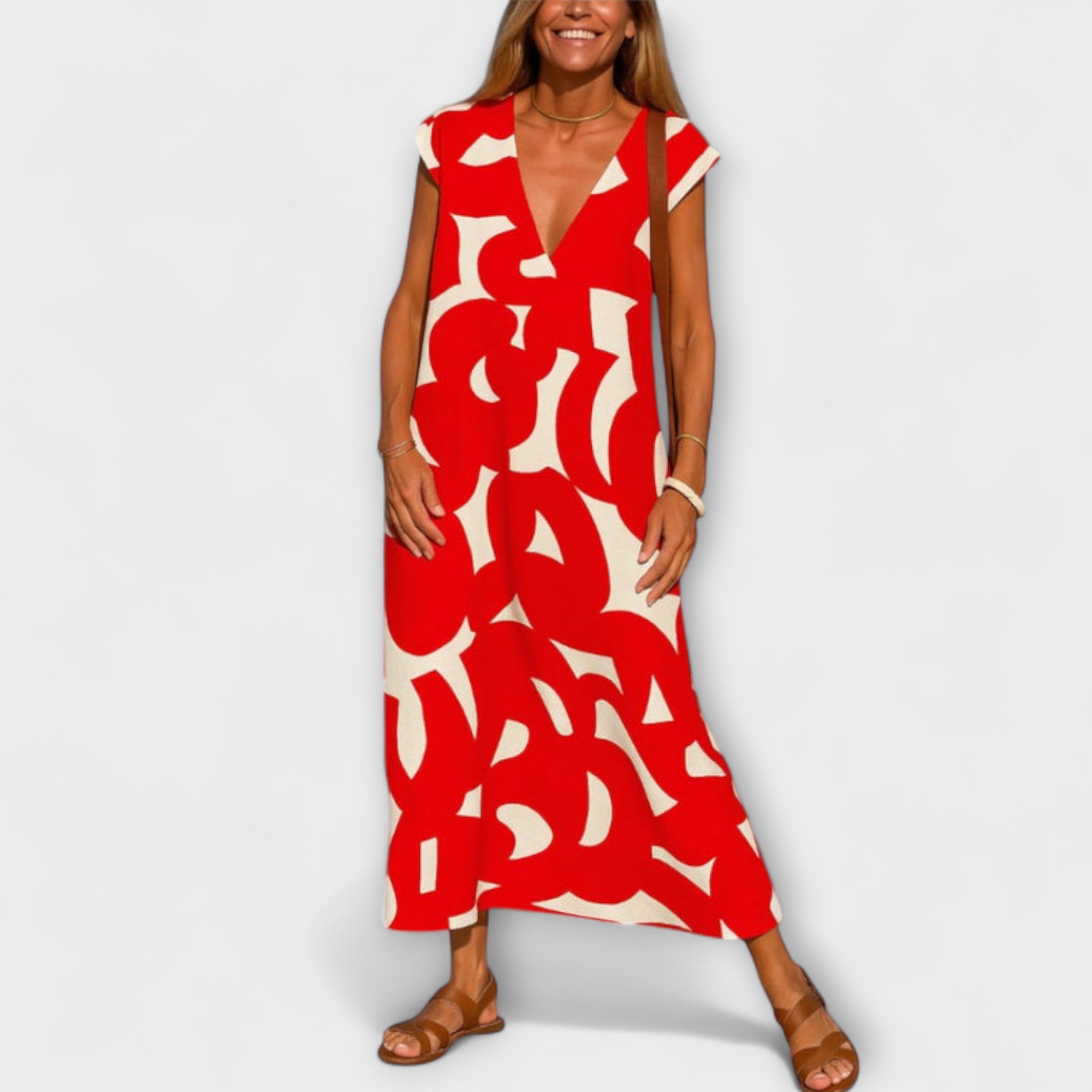 Yvonne | Abito leggero con scollo a V — 5