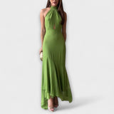 Lisa | Maxi abito asimmetrico chic — 1