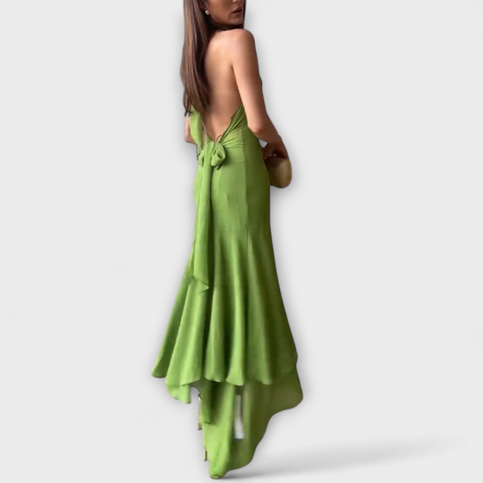 Lisa | Maxi abito asimmetrico chic — 2