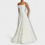 Mina | Elegante maxi abito jacquard — 2