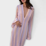 Ramona | Maxi abito con scollo a V dall'atmosfera vacanziera — 7