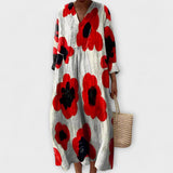 Elke | Abito elegante dal design geometrico — 1