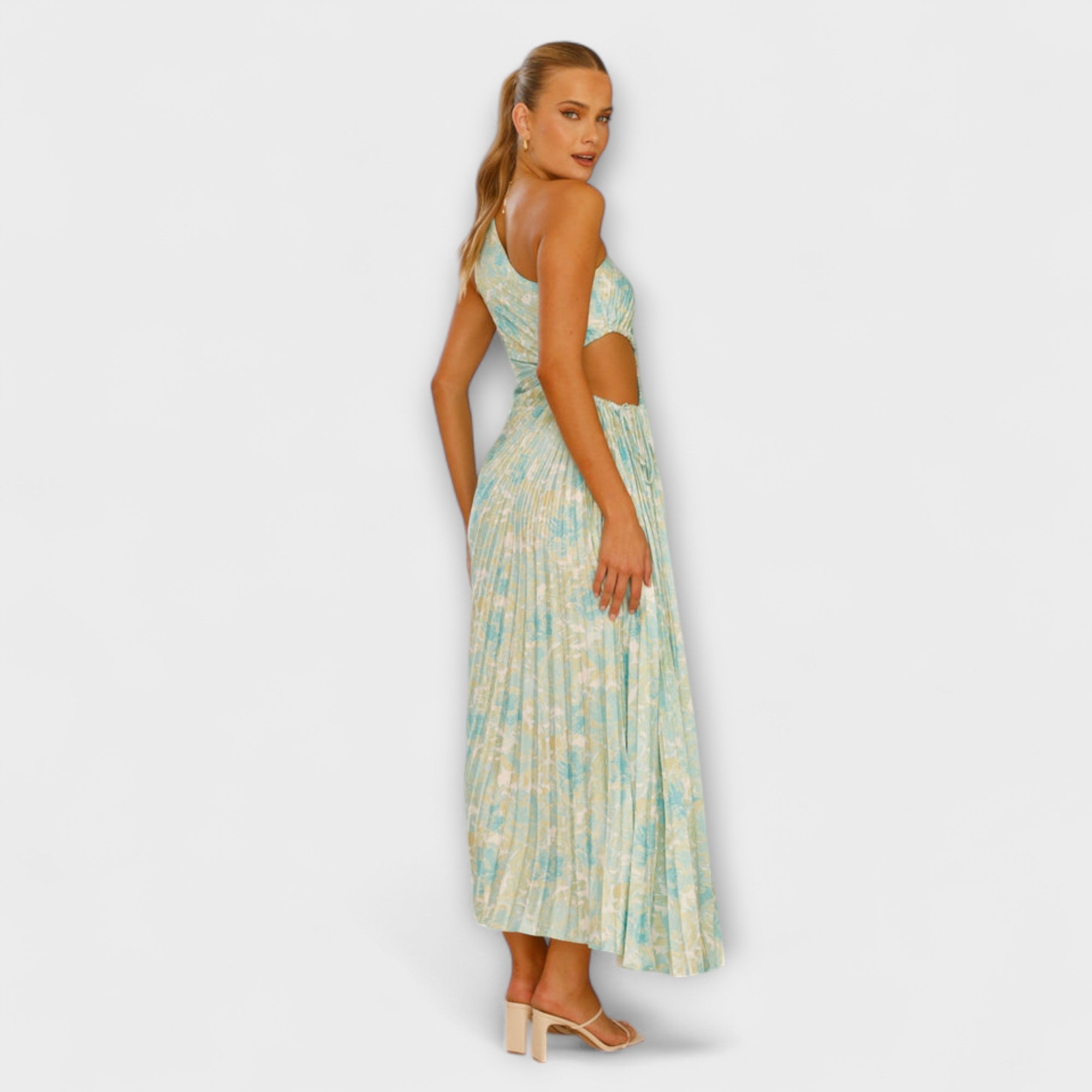 Maya | Abito lungo elegante con cut-out — 11