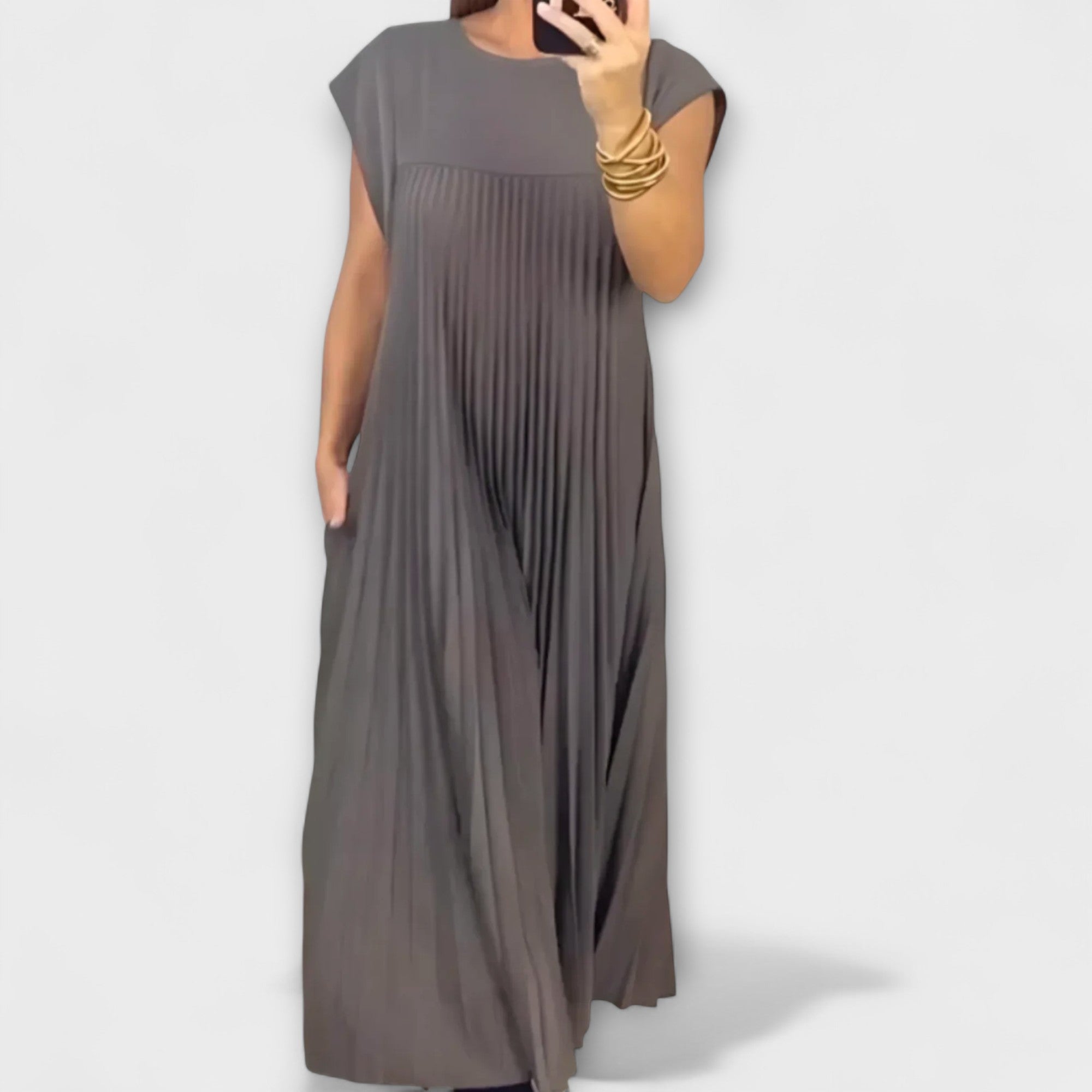 Dagmar | Abito elegante plissettato — 4